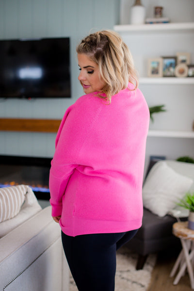 Bright pink clearance sweater