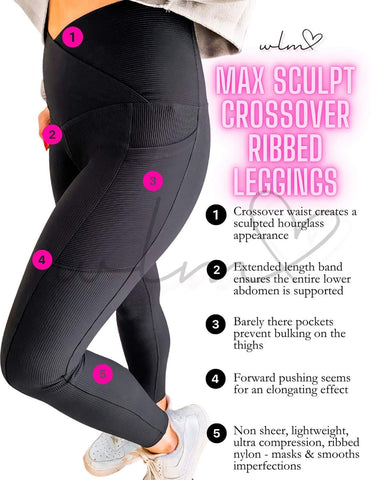 Max Sculpt Leggings - Pink