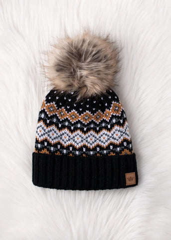 Solstice Knit Toque - Black