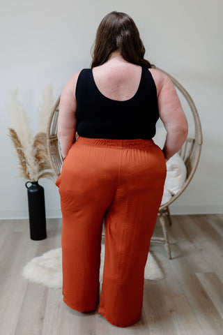 { DEX } Flowy Wide Leg Pants