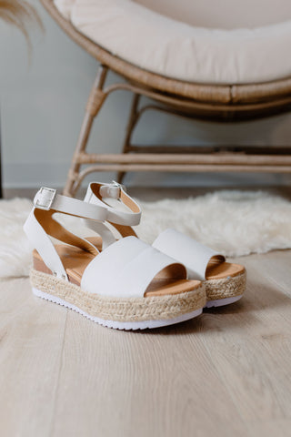 Stacey Sandals - White