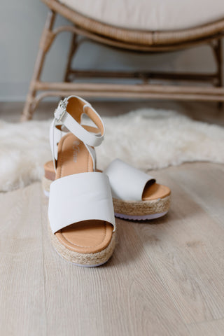 Stacey Sandals - White