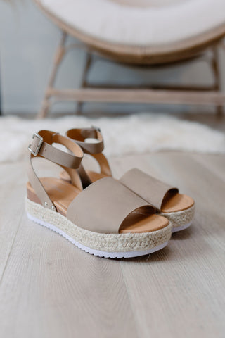 Stacey Sandals - Taupe