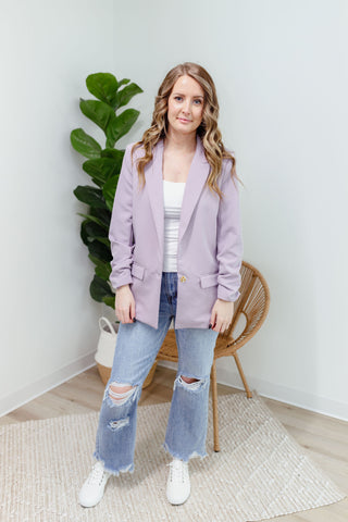 { DEX } Lavender Blazer