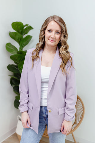 { DEX } Lavender Blazer