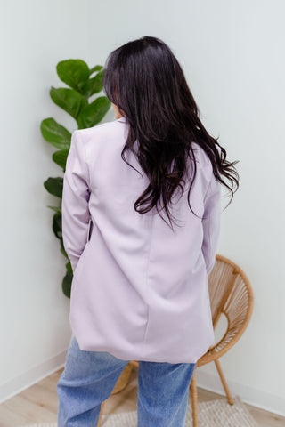 { DEX } Lavender Blazer