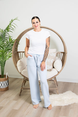 Butter Luxe Pants - Paradise Blue