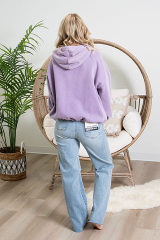 Daphne HalfZip Sweater - Lavender