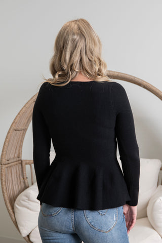 Graceful Top - Black