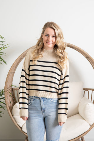 Straight Ahead Sweater