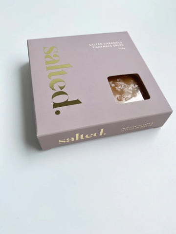 Salted Caramels - Classic Sea Salt 4 Pc Box PREORDER